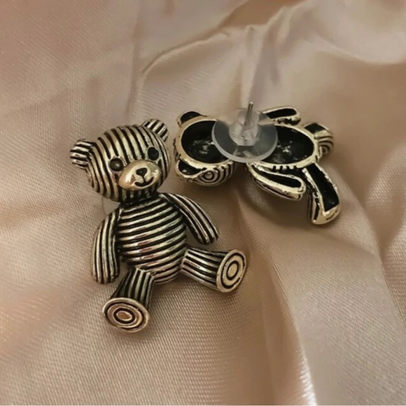 Bear Stud Earrings for Women Fashion Accessories - Picture 5 of 5